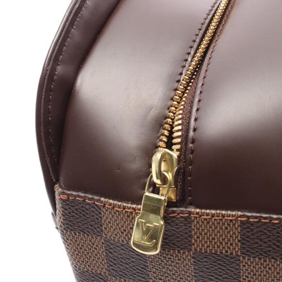 LOUIS VUITTON Authentic Brown Damier Leather Bag - Picture 8 of 8